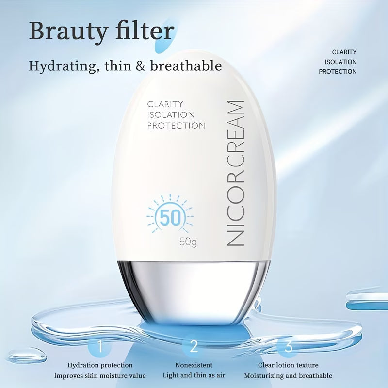 Sunscreen Lotion with Hyaluronic Acid