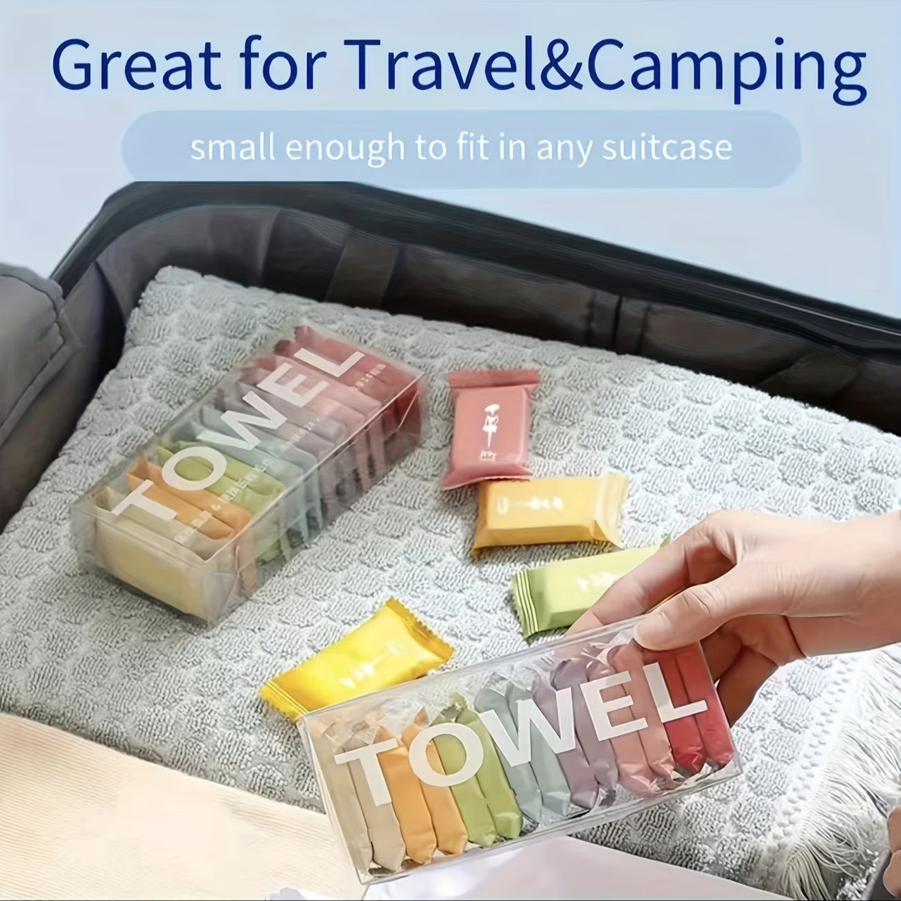 High-quality Compressed Travelling Towels