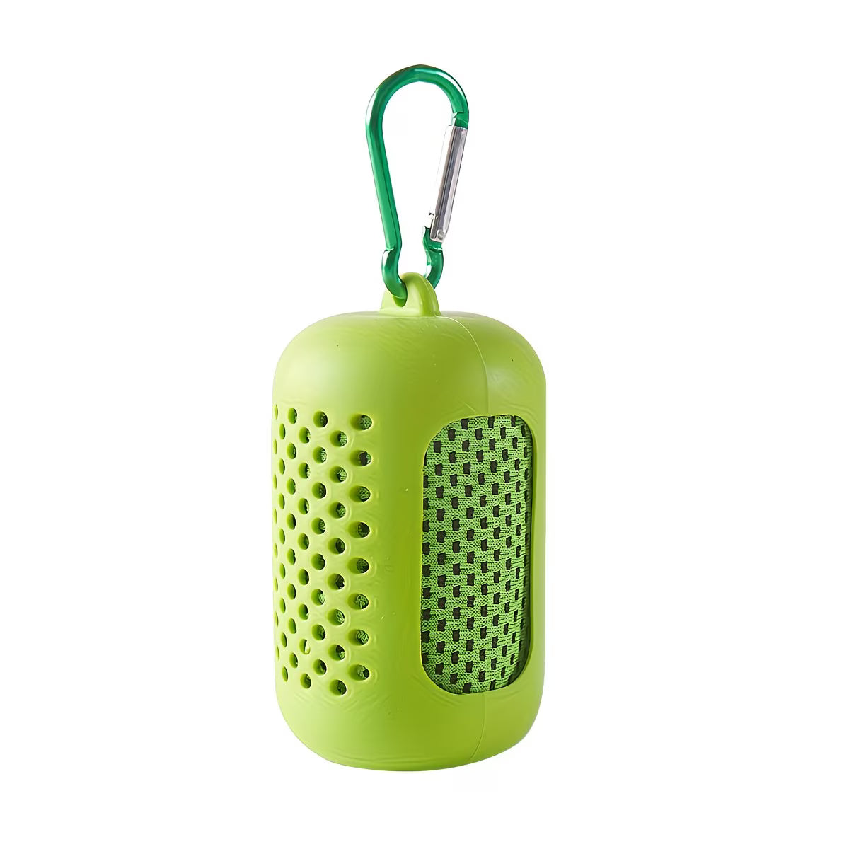 Towel - Quick Dry Coolong Towel with Silicone Carabiner Key Holder