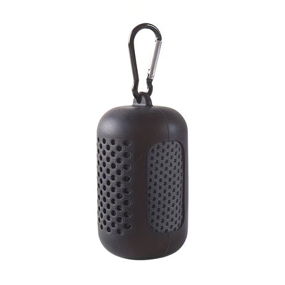 Towel - Quick Dry Coolong Towel with Silicone Carabiner Key Holder