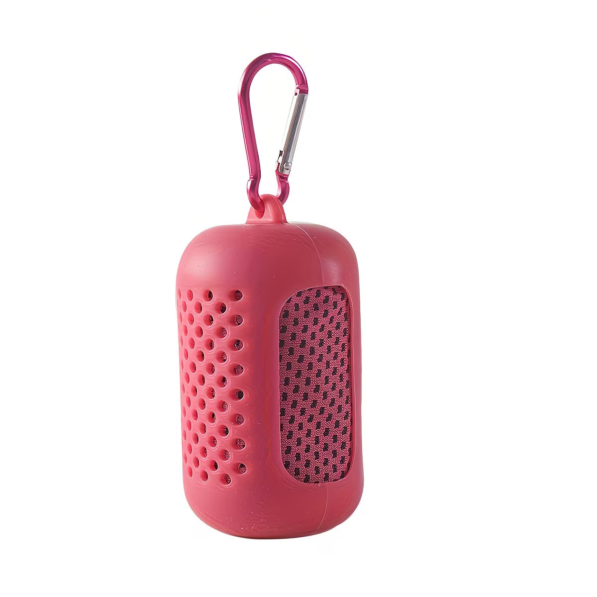 Towel - Quick Dry Coolong Towel with Silicone Carabiner Key Holder