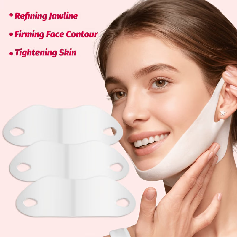 Hydrogel V Shaped Face Mask - Firming And Smoothing