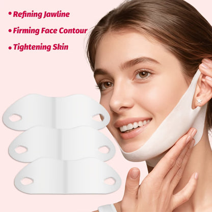 Hydrogel V Shaped Face Mask - Firming And Smoothing