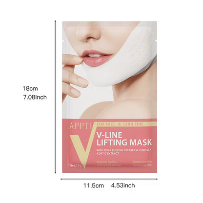 Hydrogel V Shaped Face Mask - Firming And Smoothing