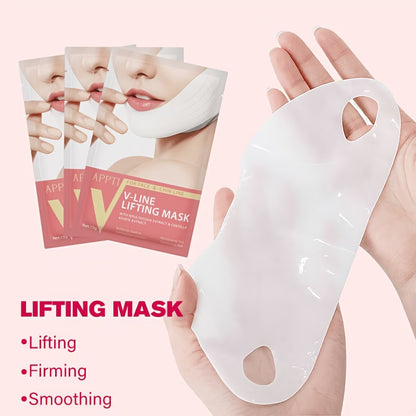 Hydrogel V Shaped Face Mask - Firming And Smoothing