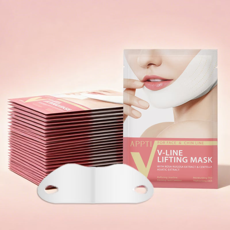 Hydrogel V Shaped Face Mask - Firming And Smoothing