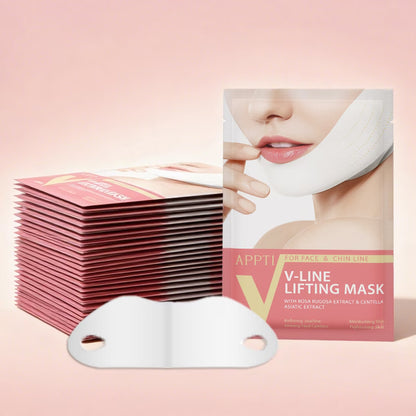 Hydrogel V Shaped Face Mask - Firming And Smoothing
