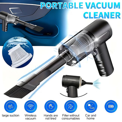 Wireless Handheld Vacuum Cleaner - Rechargable