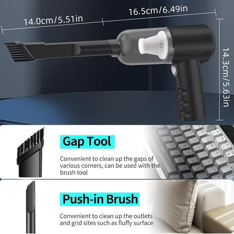 Wireless Handheld Vacuum Cleaner - Rechargable